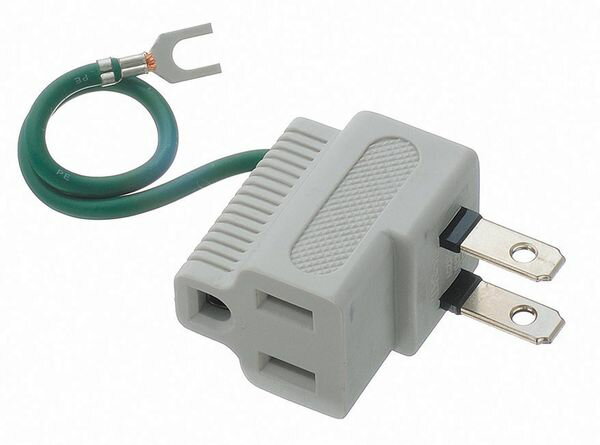 【メーカー在庫あり】 エスコ ESCO AC125V/15A 変換プラグ EA940BA-16A JP店