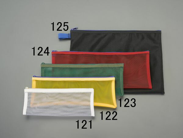 【メーカー在庫あり】 350x130mm 小物袋(ナイロンメッシュ/イエ 000012288703 JP店