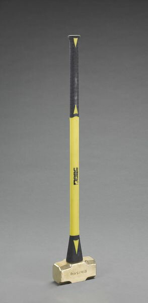 【メーカー在庫あり】 6.3kg/70mm 真鍮大ハンマー(グラスファイ 000012289264 JP店