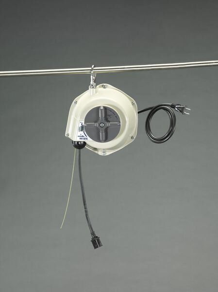 コンセント数：2P・15A・125V×1個許容電流：12A電線仕様：VCT0.75m×2心1次側電線：1mサイズ：205×123×202(H)mm※側面設置はできません。吊下容量：0.1〜3kgストローク：1.3m重量：2.0kg000012291948楽天 JP店
