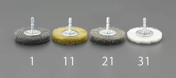軸径：1/4”（6.35mm）材質：真鍮ブラシサイズ：外径：40mm 線径：0.15mm 幅：10mm最大回転数：18，000rpm000012006749楽天 JP店　