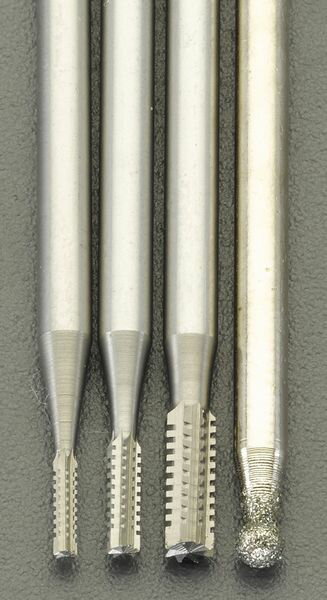 【メーカー在庫あり】 4本組 ダイヤモンドビット&ハイスドリルセッ 000012292110 JP店