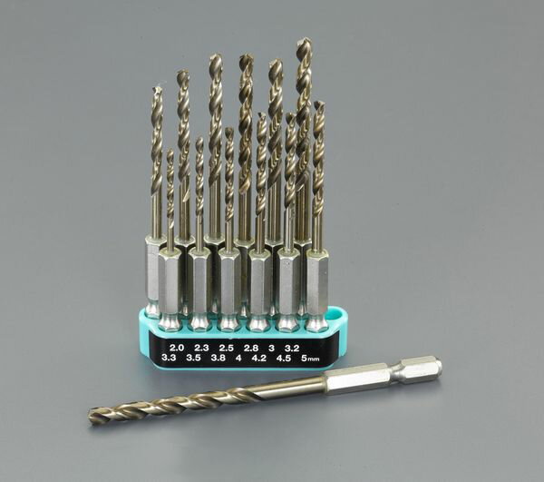 【メーカー在庫あり】 2.0-5.0/13本組 六角軸ドリル[Co-H 000012292225 JP店