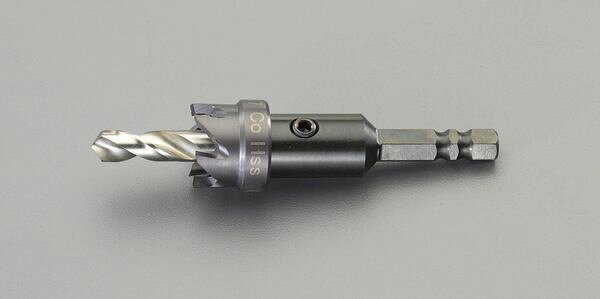 用途：ステンレス、アルミ、鉄板、プラスチック六角軸：6.35mm刃先外径：20mm有効長：7mmコードレスドリル用コバルトハイスを使用しており、刃先の破損が少ない。TiAINコーティング000012296040楽天 JP店　