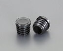 【メーカー在庫あり】 φ19mm 丸型保護キャップ(クロ/4個) 000012294041 JP店(3)