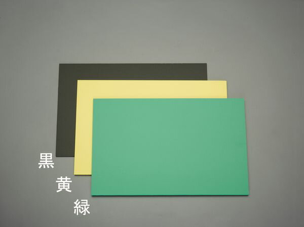 サイン・各種POPツール、ディスプレイ・内装に。通常の塩化ビニール樹脂に比べ、約1/2の重量です。サイズ：450×600mm厚み：3mmカラー：黒入数：5枚EA440DY-153楽天 JP店　