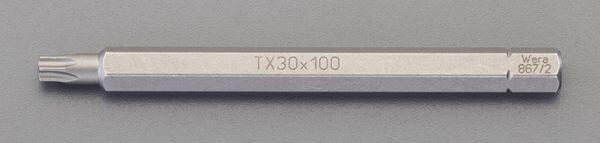 サイズ：T20全長(mm)：100六角シャンク：5/16”入数：1個EA611AG-220楽天 JP店