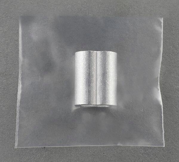 【メーカー在庫あり】 1.5mm ワイヤーロープスリーブ(アルミ/10個) EA628SD-11 JP店