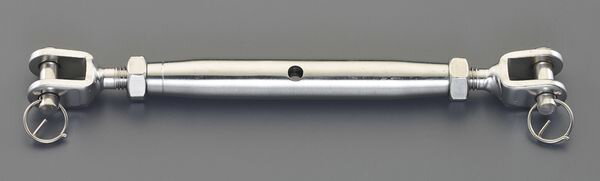 【メーカー在庫あり】 M12 ターンバックル(フォーク&フォーク/ステンレス EA638SF-54 JP店