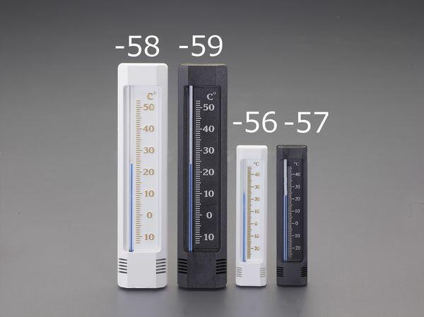 【メーカー在庫あり】 210x47mm 温度計 (ホワイト) EA728G-58 JP店(4)