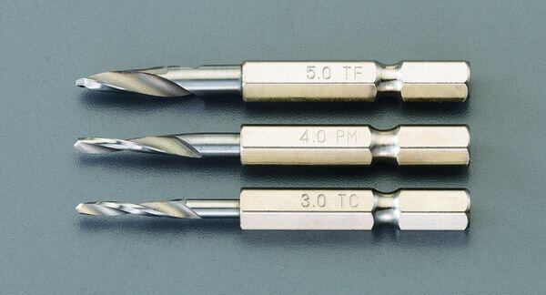 【メーカー在庫あり】 3.0-5.0/3本組 下穴錐(六角軸/HS EA824DP JP店