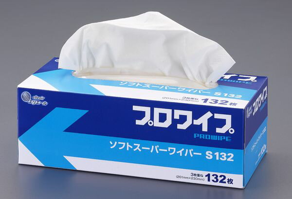 サイズ：201×230mm材質：パルプ100%枚数：132枚入数：36パック繊維くずの付着が少ないため、器具や機器の拭き取りに適しています。3枚重ねで、吸水性の高いソフトタイプ水や薬品に濡れても破れにくく、油などの頑固な汚れもしっかり拭き取ります。EA929AE-61B楽天 JP店　