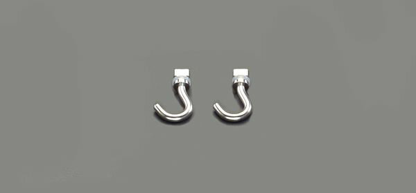 ピクチャーレール（EA951FT-1〜EA951FT-3）追加用フックです。材質：ステンレスフック線径：φ3mmEA951FT-11楽天 JP店　