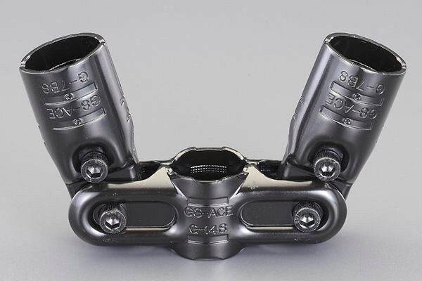 材質：スチール（電着焼付塗装）サイズ：199×33×33mmボルト/ナット付パイプ径φ28mmパイプラック用エンボス加工で保持力が高くズレにくい。入数：1STEA976AW-136楽天 JP店　