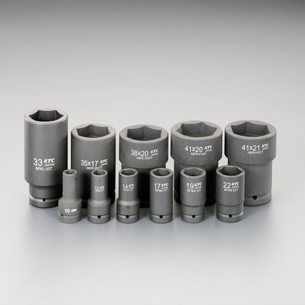 【メーカー在庫あり】 エスコ ESCO 3/4"DR(11個組)ホイールナット用ソケット(アウター/インナー用) EA1..