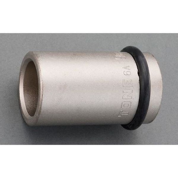 差込角：3/4”対辺(mm)：19外径(mm)：38全長(mm)：66中型〜大型バス・トラックのアウターナット&インナーナット着脱に無電解メッキ仕上大型バス・トラック用入数：1個EA164NP-19楽天 JP店　