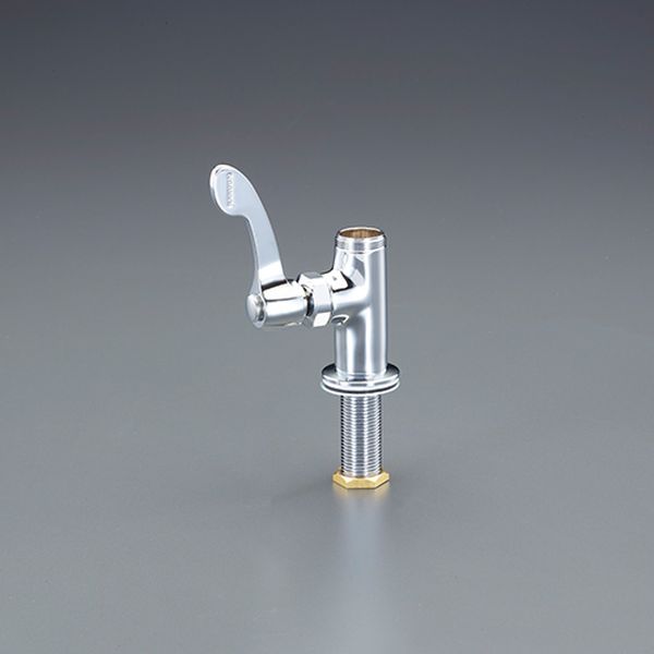 材質：青銅ねじ径：PJ1/2”取付穴径：22〜27厚さ：5〜35設置サイズ(奥行×高さ)：83.5×74.5左二条ネジスピンドル固定コマ仕様（一般地・寒冷地共用）90°開閉制限仕様パイプは別売です赤・青表示リング付左ハンドル仕様入数：1個EA468B-61A楽天 JP店　