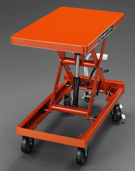 【メーカー在庫あり】 エスコ ESCO 500x 800mm/250kg テーブルリフト(ハンドル無) EA520XC-4A JP店