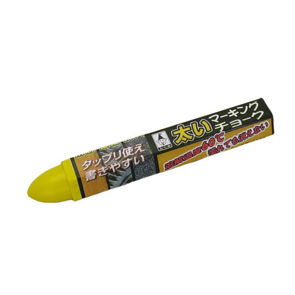 【メーカー在庫あり】 エスコ ESCO [黄] 極太チョーク EA581F-4 JP店