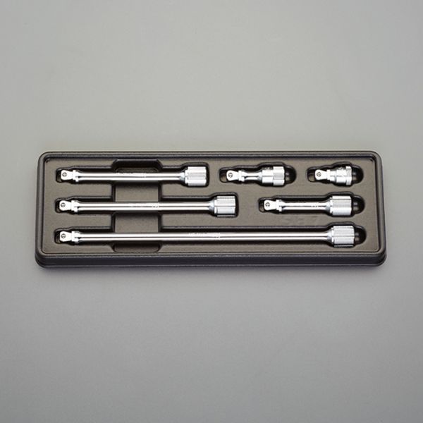 【メーカー在庫あり】 エスコ ESCO 3/8"DR スイベルエクステンションバーセット(6本組) EA618BB JP店