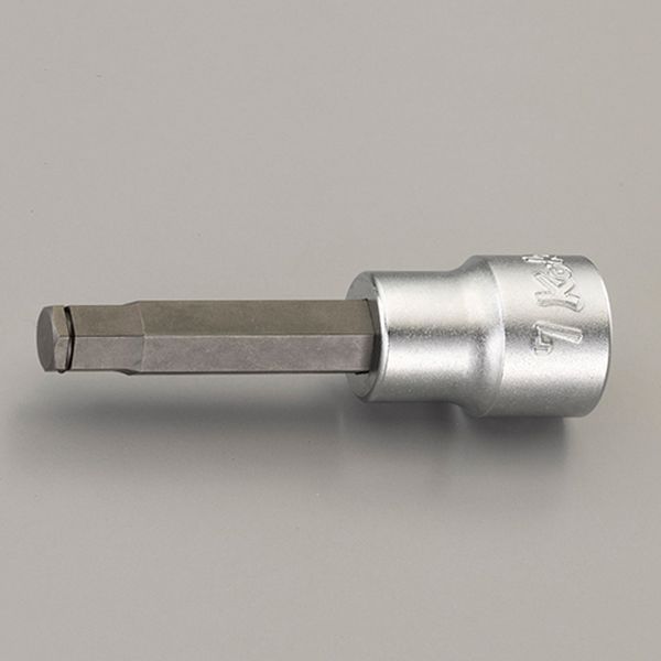 【メーカー在庫あり】 エスコ ESCO 3/8"DR/4x62mm[HEX]ビットソケット(グリップリング付) EA618BT-104 JP店