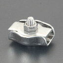 【メーカー在庫あり】 エスコ ESCO 10mm ワイヤークランプ(ステンレス製) EA628SE-50 JP店