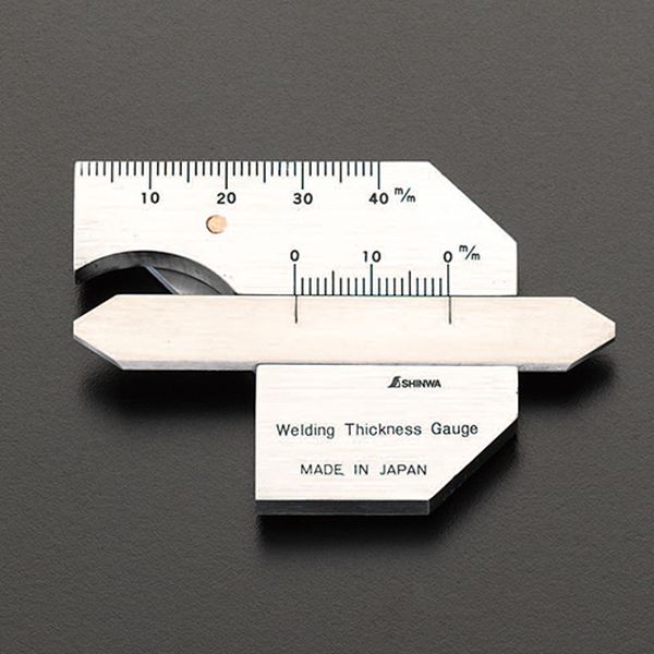 【メーカー在庫あり】 エスコ ESCO 溶接ゲージ(ステンレス製) EA719K-1A JP店