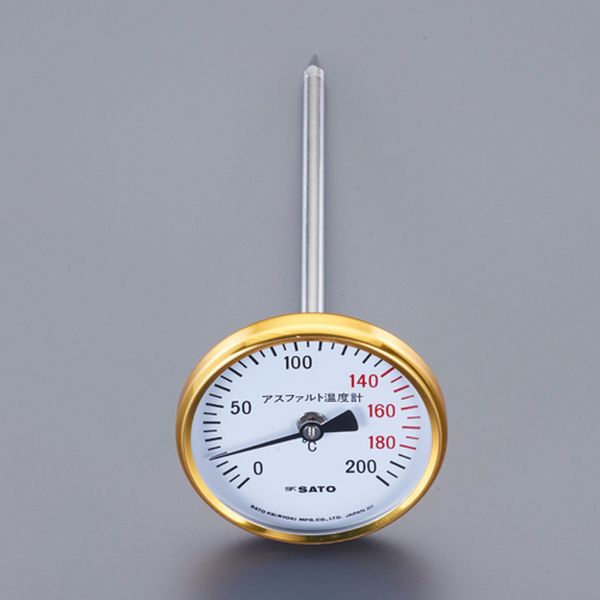 【メーカー在庫あり】 エスコ ESCO 200x80mm アスファルト温度計 EA728GK-41 JP店