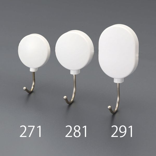 【メーカー在庫あり】 エスコ ESCO 45x33x82mmマグネットフック(スイング型、 EA762FG-281 JP店