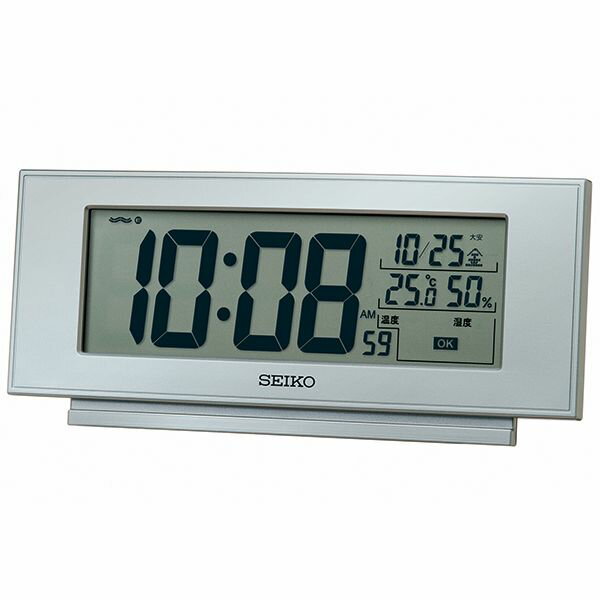 Foreign - 【メーカー在庫あり】 エスコ ESCO 77x174x 38mm [電波]置時計 EA798CS-5A JP店
