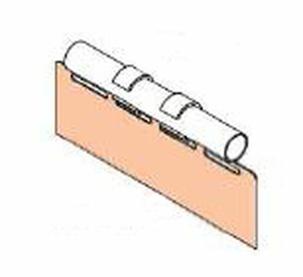 【メーカー在庫あり】 エスコ ESCO 80x250mm [パイプラック用]ラベルケー EA976AW-653A JP店