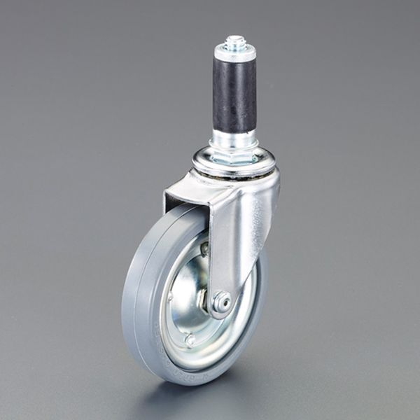 【メーカー在庫あり】 エスコ ESCO 100mm[28mmパイプ用] 差込キャスター EA976BY-529 JP店