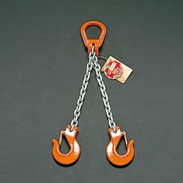 【メーカー在庫あり】 エスコ ESCO 3.4tonx1.0m スリングチェーン(2本懸け EA981VT-31 JP店