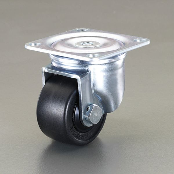 【メーカー在庫あり】 エスコ ESCO 50mm キャスター(自在金具付、低床重 EA986PR-11 JP店