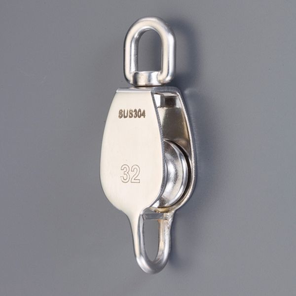 【メーカー在庫あり】 エスコ ESCO 38mm 滑 車(ステンレス製) EA987SD-63 JP店