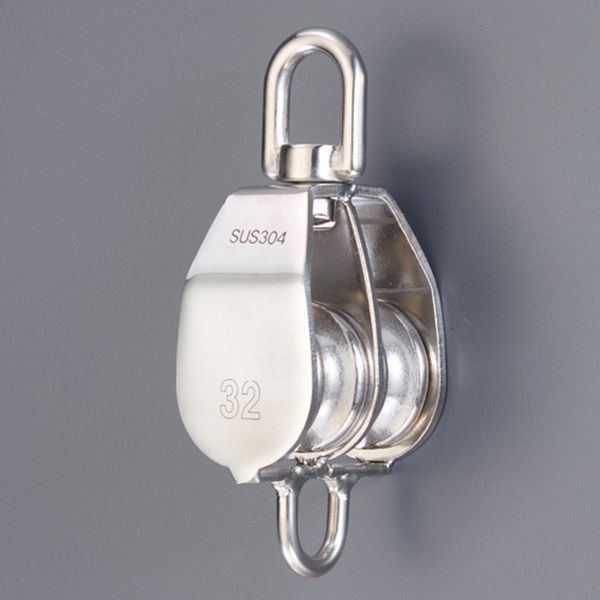 【メーカー在庫あり】 エスコ ESCO 38mm 滑 車(ステンレス製/2車) EA987SD-73 JP店