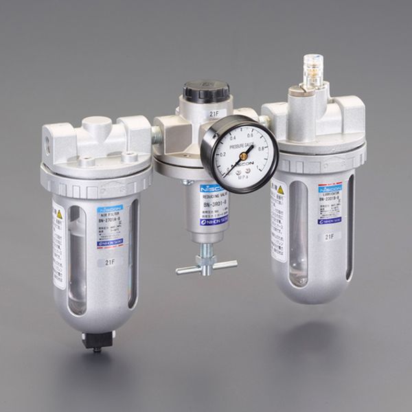 【メーカー在庫あり】 エスコ ESCO Rc 1/2インチ F.R.L.ユニット 000012328895 JP店