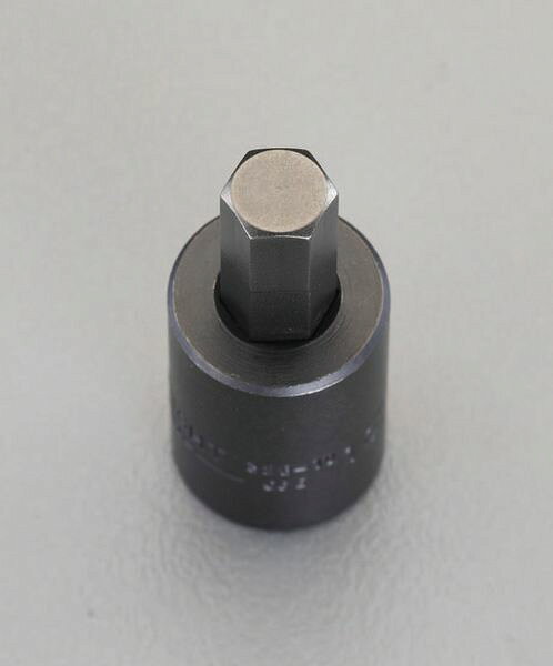 【メーカー在庫あり】 エスコ ESCO 3/8sqx5.0mm インパクトHexビットソケット 0000...