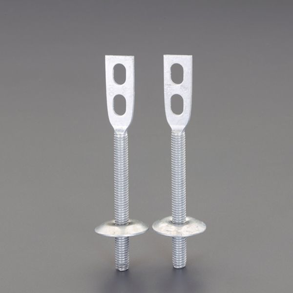 【メーカー在庫あり】 エスコ ESCO 3/8インチx 65mm 立バンド用取付足(どぶめっき/2コ 000012330710 JP店