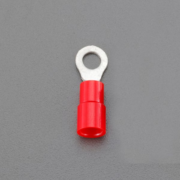 【メーカー在庫あり】 エスコ ESCO 1.25-5 丸形絶縁圧着端子(赤/10個) 000012332057 JP店