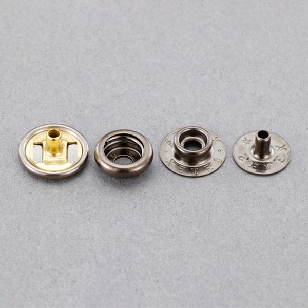 樂天商城 - 【メーカー在庫あり】 エスコ ESCO 15mm リングホック(真鍮・黒ニッケルメッキ/10組) 000012332802 JP店