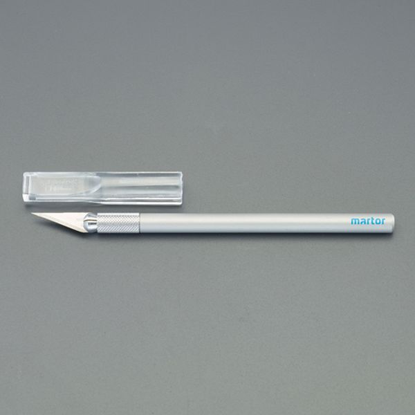 刃幅：8.6mm刃厚：0.5mm刃長：40mm材質：刃：スチール 本体：アルミニウム軸径：φ8.2mm全長：148mm精密で繊細な切断作業に適しています。アルミボディキャップ付き入数：1本000012333049楽天 JP店　
