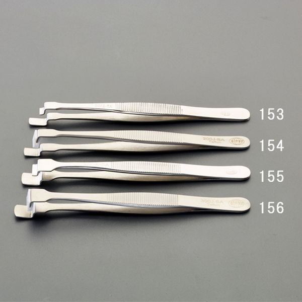 【メーカー在庫あり】 エスコ ESCO 120mm/200A WAFER用ピンセット(ステンレス製) 000012333146 JP店