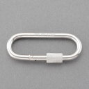 【メーカー在庫あり】 エスコ ESCO 38.0x13.0x 4.0mm カラビナ(環付/ステンレス製) 000012333974 JP店