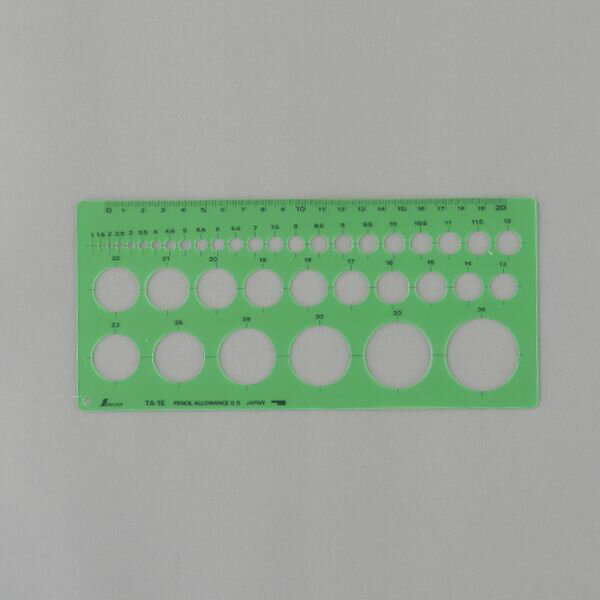 【メーカー在庫あり】 エスコ ESCO φ 1-36mm 円定規 000012335148 JP店