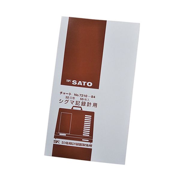 メーカー：佐藤計量器製作所型番：7210-84EA742T用替記録用紙（32日用：55枚入）普通紙入数：1ST000012328508楽天 JP店　