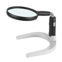【メーカー在庫あり】 エスコ ESCO x1.8/x3.5/φ107mm スタンドルーペ(フレキシブル/LED) 000012346960 JP店