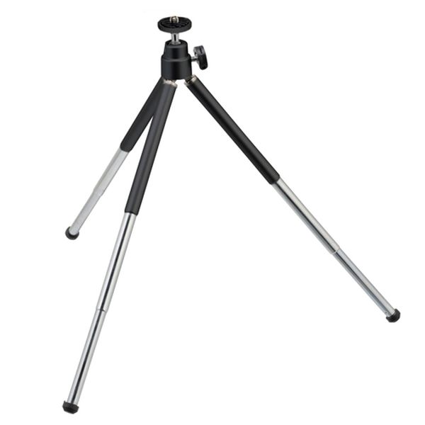 カメラ取付ねじサイズ：UNC1/4”段数：3伸長(mm)：250縮長(mm)：160重量(g)：70材質：本体：ABS樹脂 脚部：アルミ 真鍮携帯に便利な小型三脚です。ボールジョイント式の雲台でカメラを自由な角度に固定できます。小型コンパクトカメラなどに使用可能です。入数：1個000012326215楽天 JP店　