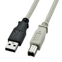 【メーカー在庫あり】 エスコ ESCO 3.0m USBケーブル(A-B/2.0対応/黒・グレー) 000012337239 JP店(3)