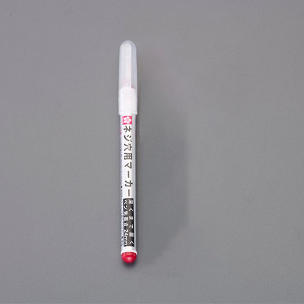 【メーカー在庫あり】 エスコ ESCO 赤/細長 油性マーカー(ネジ穴用/12本) 000012338226 JP店